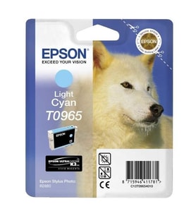 Tonersepeti Epson T0965 C13T09654020 Orjinal Açık Mavi Kartuş