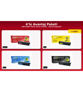 TN-871XXL / Brother HL-L9470CDNT İçin 4 Renk Muadil Toner Set
