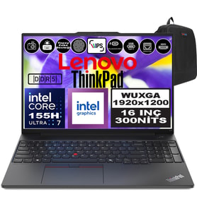 Lenovo Thinkpad E16 Gen2 Intel Core Ultra 7 155H Ddr5 40GB 4tb SSD Intel® Aı Boost 16" Wuxga IPS Windows 11 Pro Taşınabilir Bilgisayar 21MA002UTXP16 + Zetta Çanta