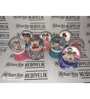 ışıklı Kar küresi mini