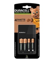 DURACELL CEF-14 HIZLI PİL ŞARJ CİHAZI (PİLLİ)(AA- AAA)(2 ADET X750 MA AAA + 2 ADET X1300 MA AA PİL)