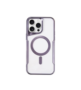 Newface Apple iPhone 14 Pro Kılıf Boyi Magsafe Silikon Kapak - Derin Mor