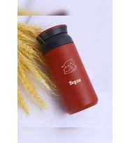 Kişiye Özel 500 ML Paslanmaz Çelik Bubu Dudu Baskılı Termos  8 Saat Isı Koruma  Kahve ve Çay Termosu (Kırmızı)