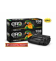 Çipli Canon i-SENSYS X-1238iFII Muadil Toner - 2'li Avantaj Paket
