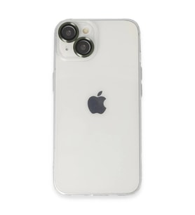 Apple iPhone 14 Kılıf Luko Lens Silikon - Yeşil