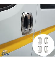 Peugeot Boxer Krom Kapı Kolu+Çerçeve 4 Kapı 2008 Üzeri P. Çelik