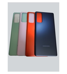 Samsung GALAXY S20 FE Uyumlu Arka Batarya Kapağı (YEŞİL) + B7000 Yapıştırıcı