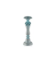 Mavi Kurdeleli Büyük Mumluk 33X12 Cm Pr30-1033