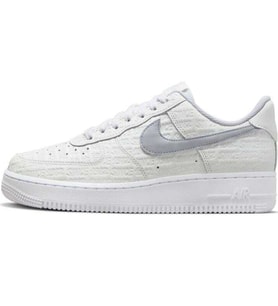 Nike Air Force 1 07 Low AF1 Unisex Leather Sneaker Hakiki Deri Unisex Günlük Spor Ayakkabı Beyaz