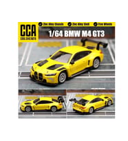 CCA Premium Series BMW M4 GT3 Sarı 1/64 Model Araba