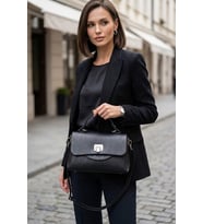 Jacquline CLIM563C Kadın Omuz Çantası Siyah