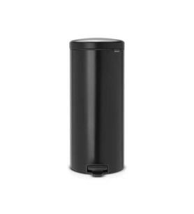 TANTİTONİ NEWICON MATT BLACK PEDALLI ÇÖP KUTUSU 30L