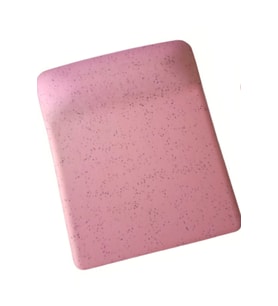 Pembe Kum Desen Bilek Destekli Kaymaz Taban Bilgisayar Notebook Mouse Pad - Bileklikli Maus Ped