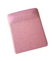 Pembe Kum Desen Bilek Destekli Kaymaz Taban Bilgisayar Notebook Mouse Pad - Bileklikli Maus Ped