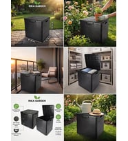 Rika Garden 3 Renk Bahçe ve Balkon İçin Plastik Depolama Sandığı