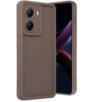Newface Xiaomi Poco X7 Pro Viera Silikon - Kahverengi