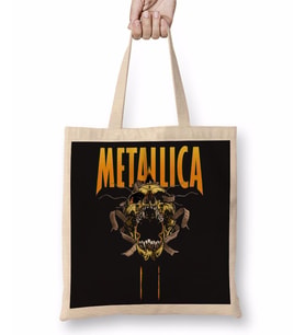 Metallica Bez Çanta Uzun Saplı