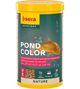 Pond Color Havuz Balıkları İçin Renk Yemi 1000 Ml 170 Gr