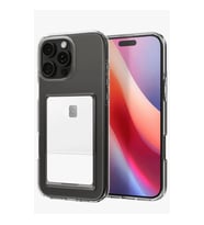 Apple iPhone 16 Pro Max Kılıf Kart Şeffaf Silikon - Şeffaf