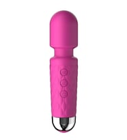 Mini Wand Massager Şarjlı Vibratör - Pembe
