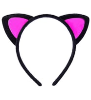 Konyax Sevimli Kedi Kulak Pofuduk Kedi Taç Şeker Pembe