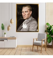 ÇERÇEVELİ ATATÜRK TABLO S554
