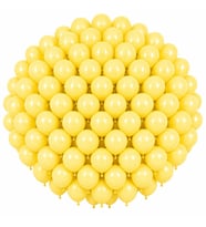Sarı Renk Lateks makaron Balon (30 cm) - 100 Adet