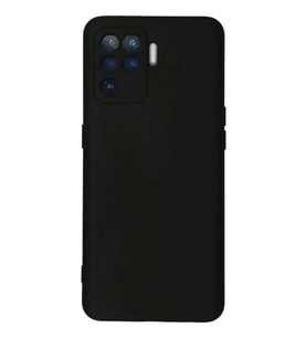 Mey İthalat® Reno 5 Lite Kılıf Nano içi Kadife Silikon - Siyah
