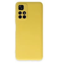 Durukar® Redmi Note 11T Kılıf Nano içi Kadife Silikon - Sarı