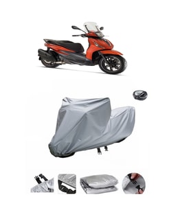 Piaggio Beverly 400  Su Geçirmez Motosiklet Brandası ARKA ÇANTA UYUMLU