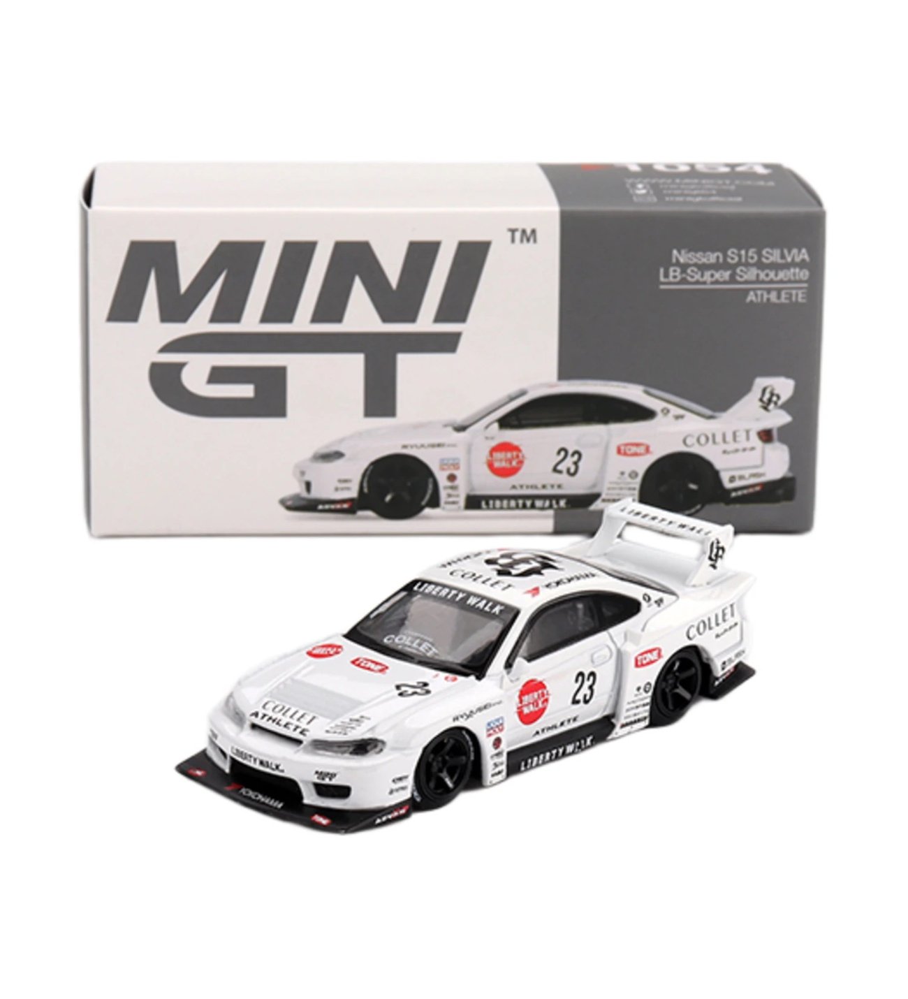 Mini GT Nissan LB-Super Silhouette S15 Silvia Athlete RHD