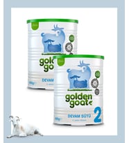 Golden Goat Keçi Devam Sütü 2 Numara 400 gr 2'li Paket