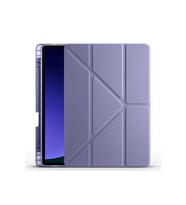 Samsung Galaxy Tab S9 FE Uyumlu Kılıf Zore Tri Folding Kalem Bölmeli Standlı Kılıf