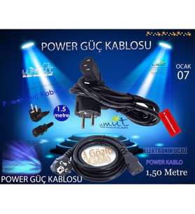 Hp Laserjet EnterPrice M604 Model Uyumlu Yazıcı Printer Güç Kablosu (220V Ac Power Cord