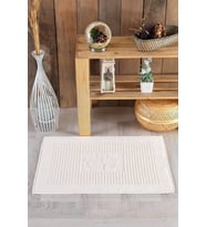 Romans Winter Ayak Havlusu 50x70 cm Krem