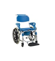 GOLFİ G561 Alüminyum Lazımlıklı Tuvaletli Tekerlekli Banyo Sandalyesi