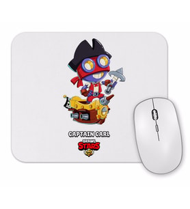Brawl Stars Captaın Carl Mouse Pad