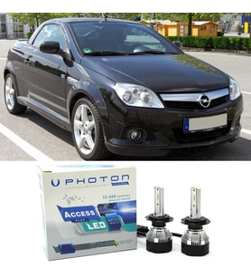 Opel Tigra Twintop Led Xenon Kısa Far Ampulü H7 Access Yeni Seri Beyaz