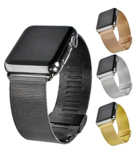 Ally Apple Watch Ultra 49mm 7-8 45mm 6-5-4 44mm Kayış Kordon Milano Metal Klasik 3 - HPSBYI7758-4