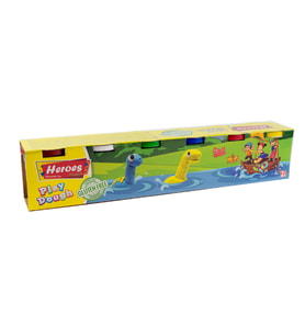 Oyun Hamuru 6 Renk Sevimli Balıkçı 6*100 Gram