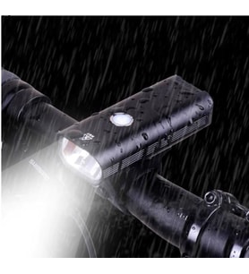Forte GT 400 Lümen Bisiklet Ön Farı Xbyc 6125 Usb Şarjlı (Siyah)