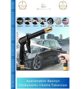 #BasınçlıYıkamaTabancası Ayarlanabilir Basınçlı Profesyonel Bahçe Sulama Fonksiyonlu Araba Yıkama Ta