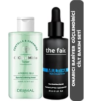the fair. Hiyalüronik Asit Cilt Serumu + Dermal Cica Seramid Onarıcı Tonik Set