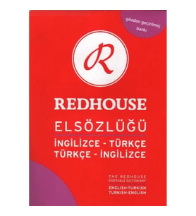 Redhouse El Sözlüğü İngilizce Türkçe Türkçe İngilizce (RS-005)