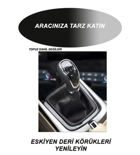 Chewrolet Trax  Uyumlu Oto,araç  Vites Körüğü Siyah Dikiş