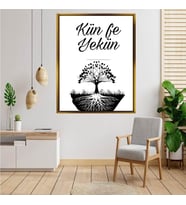 Altın  Çerçeveli tablo n122