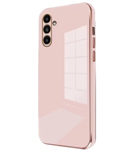 Galaxy A35 5G Kılıf Volet Silikon - Pembe