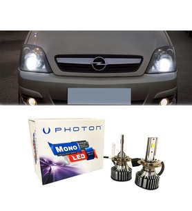 Opel Meriva A Led Xenon Uzun Far Ampulü H1 Duo Yeni Seri Beyaz 2003 - 2010