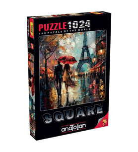 Anatolian Puzzle 1024 Square Parça Paris'te Aşk 1189