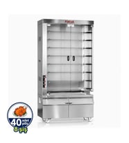 Pimak Kollu Piliç Makinesi 8 şiş 40 Piliç Tüplü